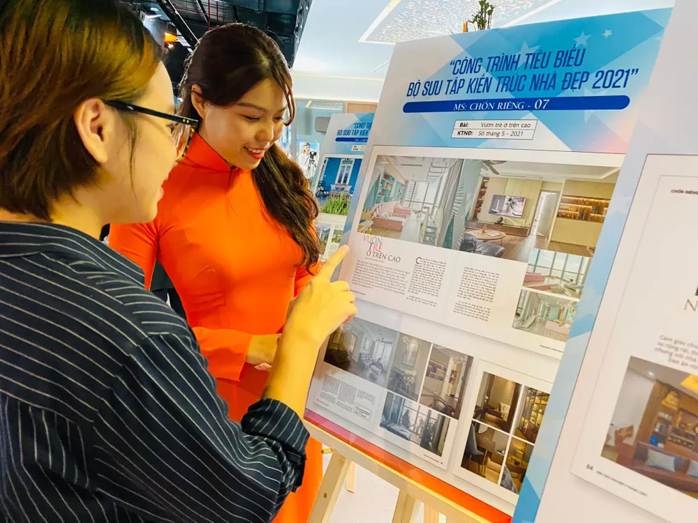Trao giải cho “Công trình tiêu biểu Bộ sưu tập Nhà đẹp” năm 2021 ảnh 1