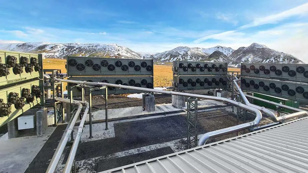 Nhà máy thu giữ CO2 mang tên Orca ở Iceland 