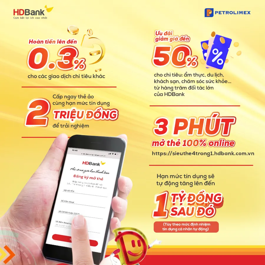 Bật mí cách hoàn được nhiều tiền nhất khi dùng thẻ HDBank Petrolimex 4 trong 1 ảnh 4