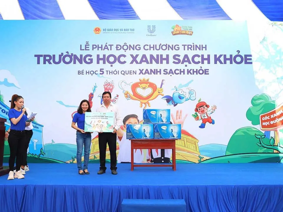 Unilever Việt Nam tiếp tục đồng hành cùng Bộ Y tế và Bộ Giáo dục & Đào tạo nâng cao sức khỏe người dân