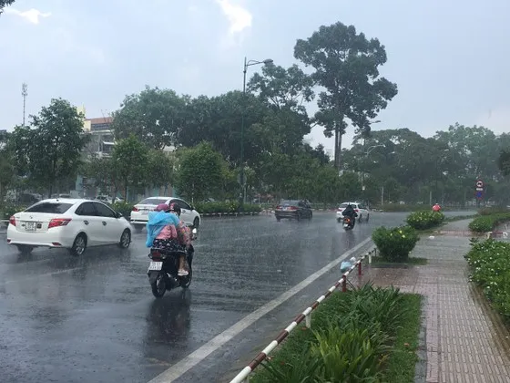 TPHCM có mưa nhiều nơi vào 2 ngày cuối tuần