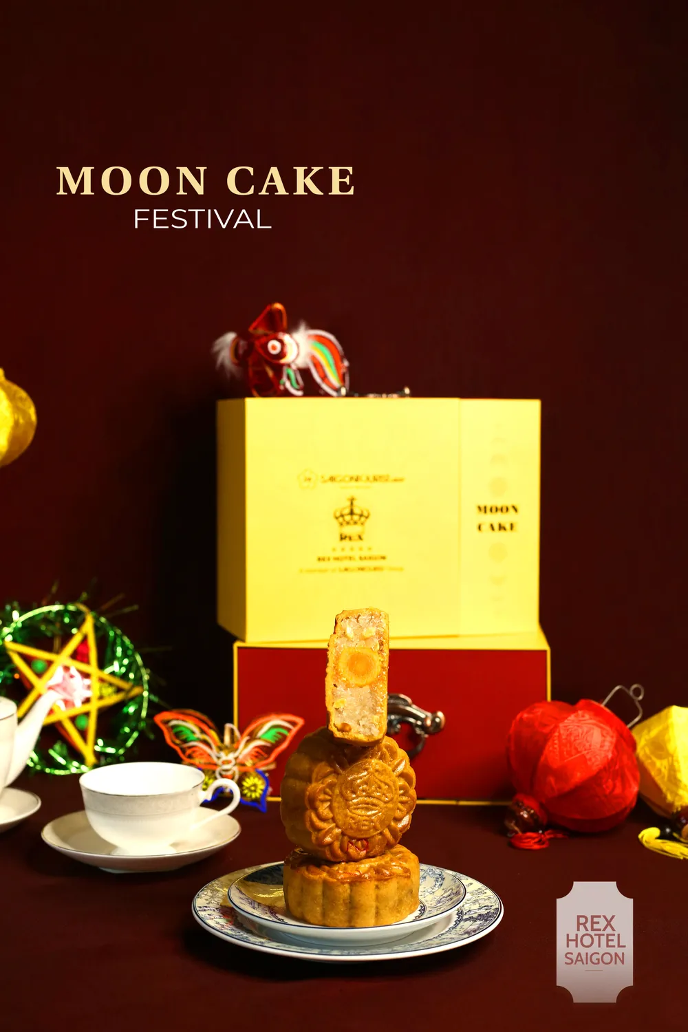 Bộ sưu tập bánh trung thu năm 2022 của Saigontourist Group ảnh 2