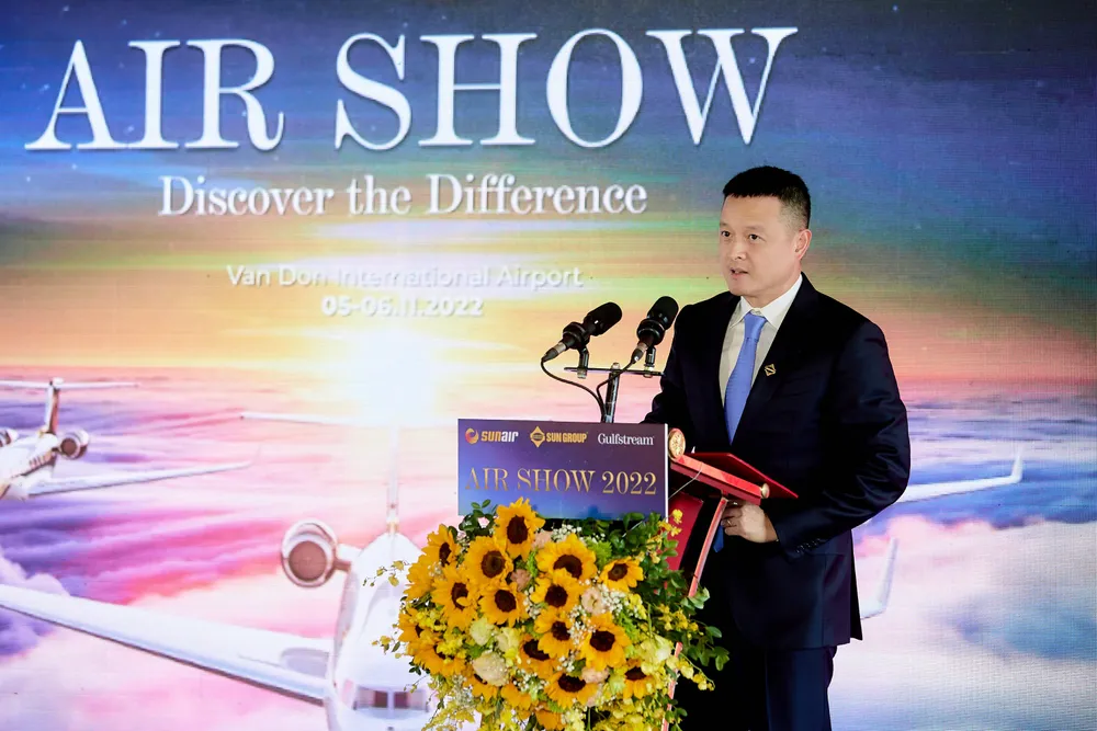 “Đã mắt” ngắm G700 - ngôi sao của triển lãm hàng không Airshow 2022 tại Sân bay Vân Đồn ảnh 6