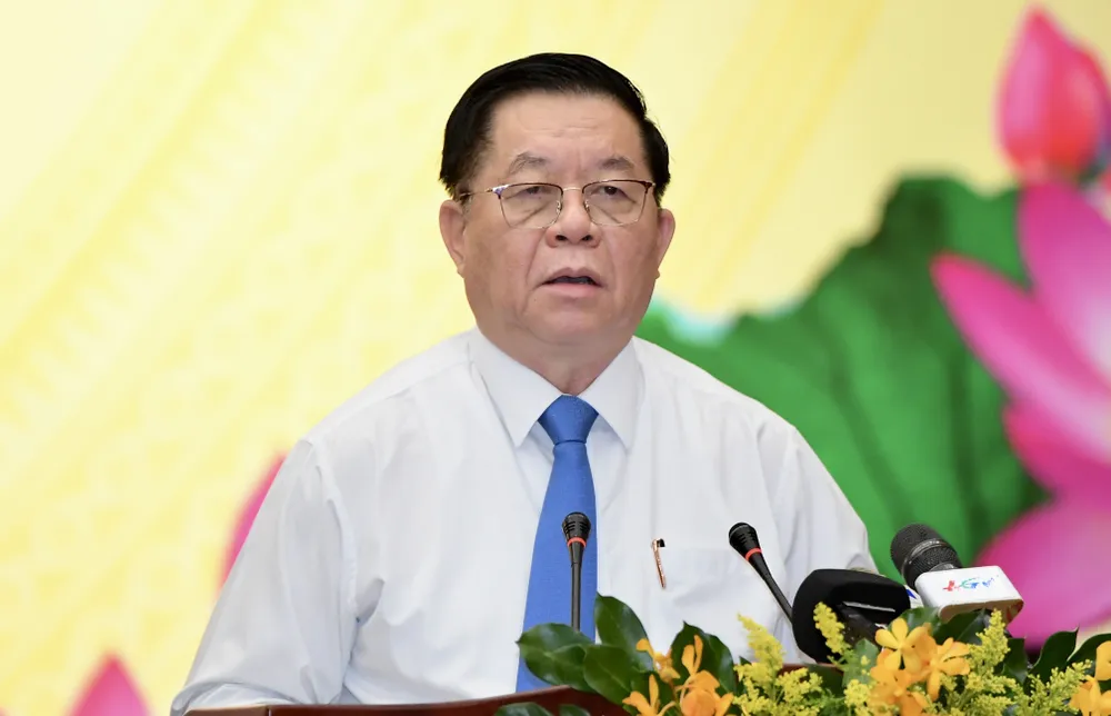 Trưởng Ban Tuyên giáo Trung ương Nguyễn Trọng Nghĩa phát biểu chỉ đạo tại hội nghị. Ảnh: VIỆT DŨNG Trưởng Ban Tuyên giáo Trung ương Nguyễn Trọng Nghĩa phát biểu chỉ đạo tại hội nghị. Ảnh: VIỆT DŨNG