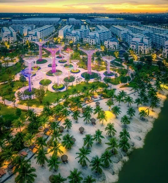 Một góc “Thành phố Thông minh - Công viên” Vinhomes Grand Park