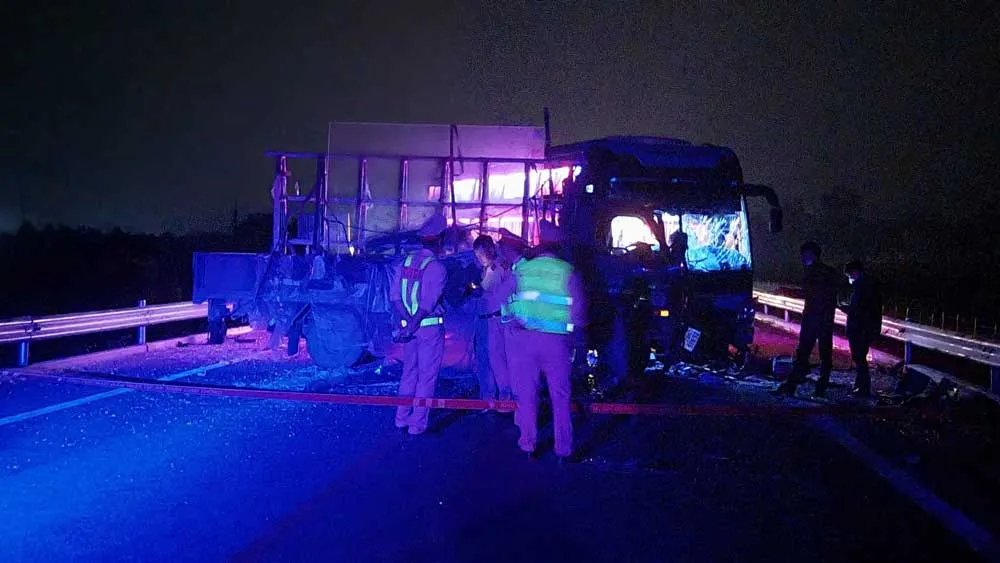 Hiện trường vụ tai nạn