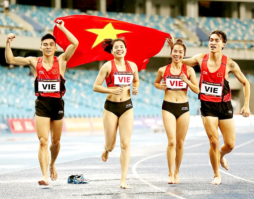 Điền kinh Việt Nam giành 12 HCV tại SEA Games 32 Điền kinh Việt Nam giành 12 HCV tại SEA Games 32