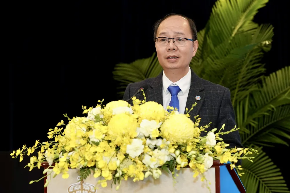 Ông Hoàng Thái Sơn, Vụ trưởng Vụ Pháp chế Bộ Tài chính. Ảnh: HOÀNG HÙNG