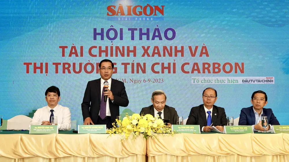 Ông Nguyễn Quang Huân, Ủy viên Ủy ban Khoa học – Công nghệ và Môi trường của Quốc hội. Ảnh: HOÀNG HÙNG