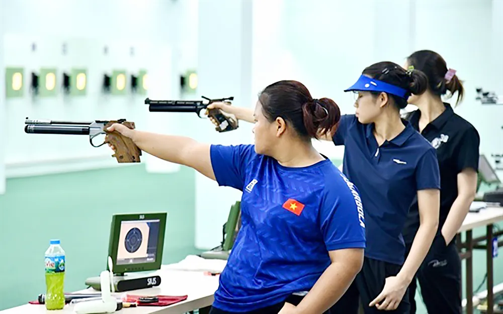 Bắn súng là môn được thể thao Việt Nam kỳ vọng sẽ tranh chấp HCV tại Asiad 19. Ảnh: P.MINH Bắn súng là môn được thể thao Việt Nam kỳ vọng sẽ tranh chấp HCV tại Asiad 19. Ảnh: P.MINH