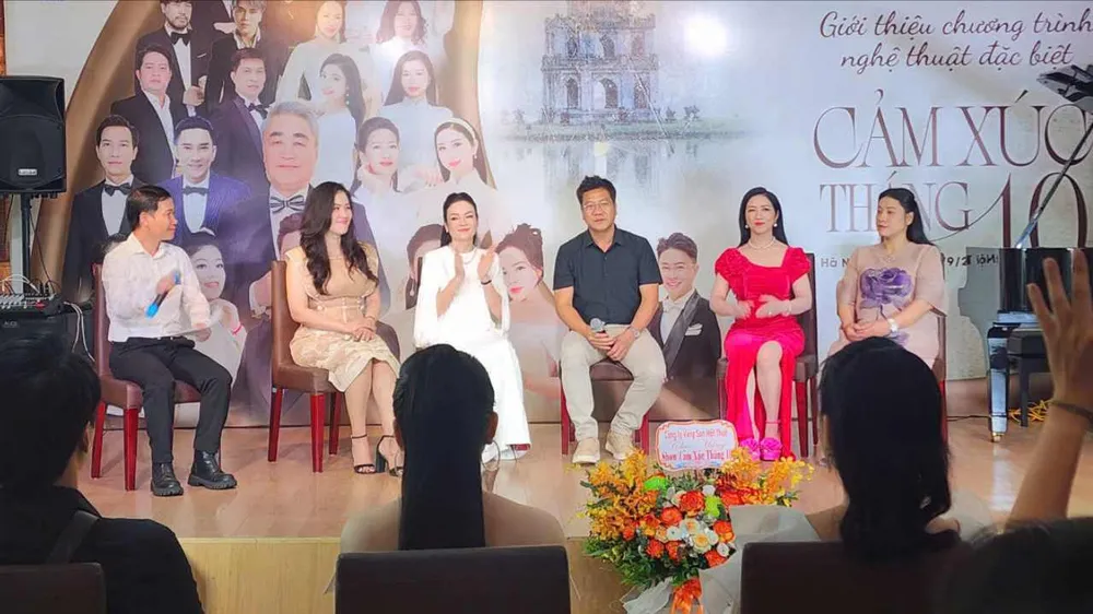 Thầy trò khoa Thanh nhạc Học viện Âm nhạc Quốc gia Việt Nam sẽ cùng tham dự chương trình nghệ thuật Cảm xúc tháng 10