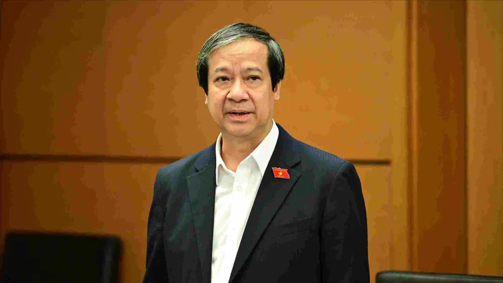 Bộ trưởng Bộ GD-ĐT Nguyễn Kim Sơn. Ảnh: ĐỖ TRUNG