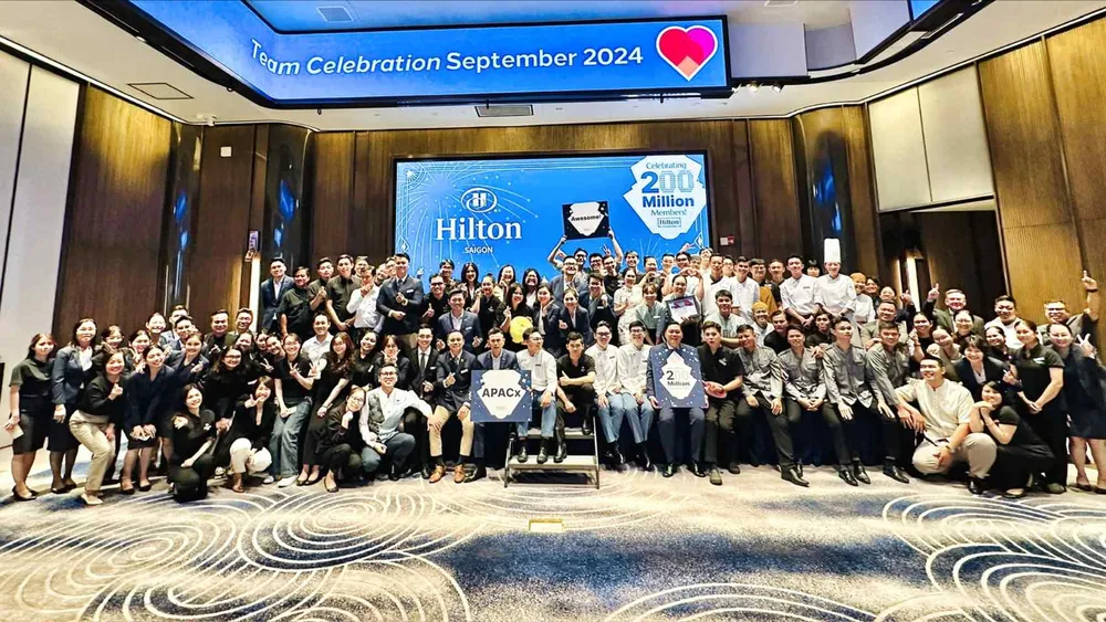 Hilton được vinh danh ở vị trí số 1 trong danh sách nơi làm việc tốt nhất Việt Nam