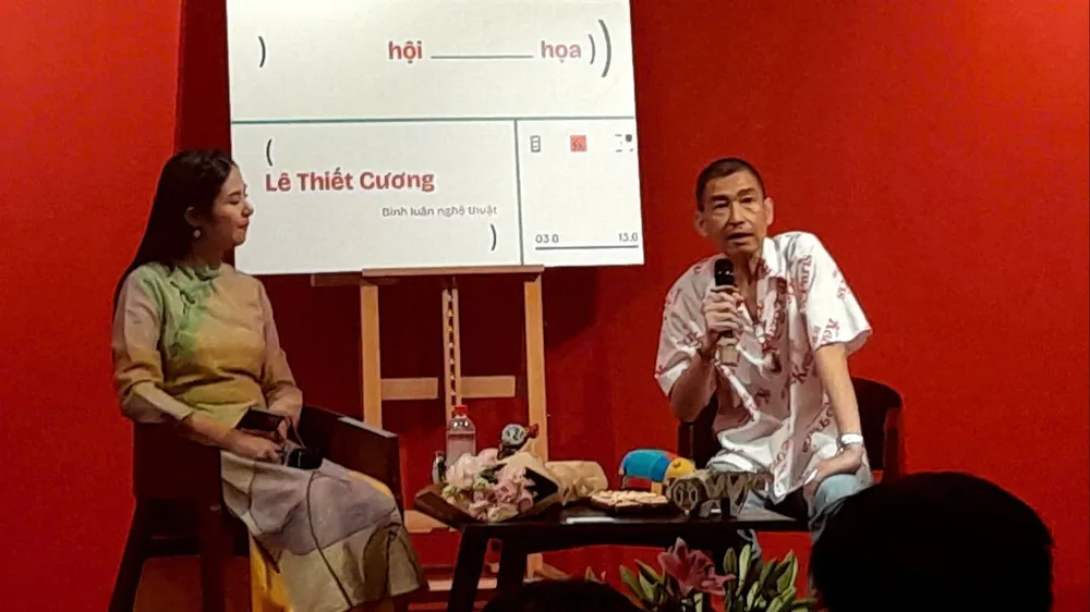 Họa sĩ Lê Thiết Cương và hành trình “Trò chuyện với hội họa”