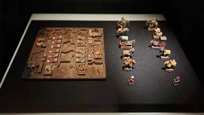 Một loại cờ của Mông Cổ có từ thế kỷ thứ 13. Ảnh: CNA