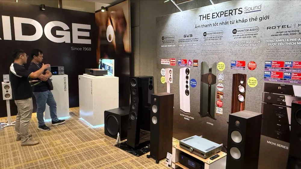 Một góc không gian tại AVSHOW lần thứ 24