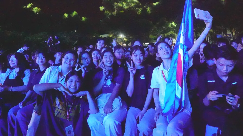 Tân sinh viên Trường Đại học Bách Khoa- Đại học Đà Nẵng. Ảnh: XUÂN QUỲNH