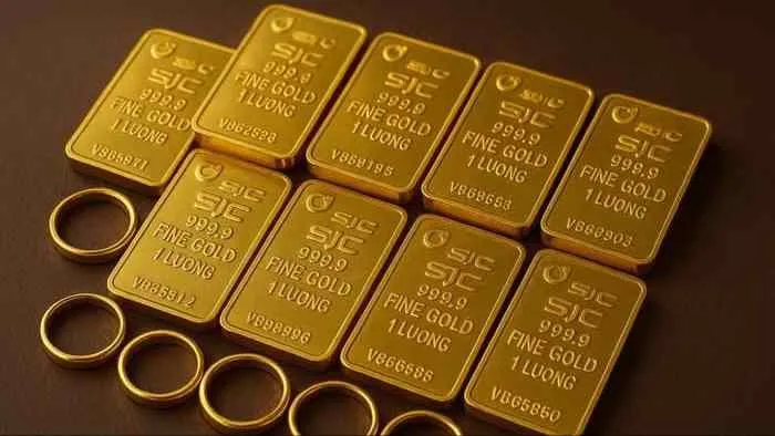 Sáng nay 17-10, giá vàng nhẫn 9999 lên 156,6 triệu đồng/lượng