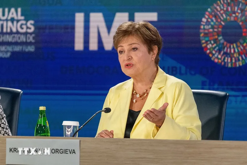 Tổng Giám đốc IMF Kristalina Georgieva. Ảnh: THX/TTXVN