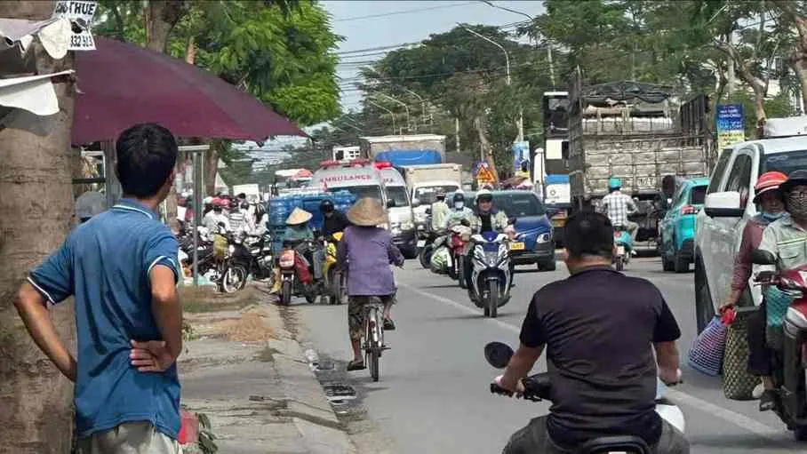 Hiện trường vụ tai nạn