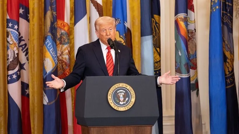 Tổng thống Mỹ Donald Trump. Ảnh: THX/TTXVN