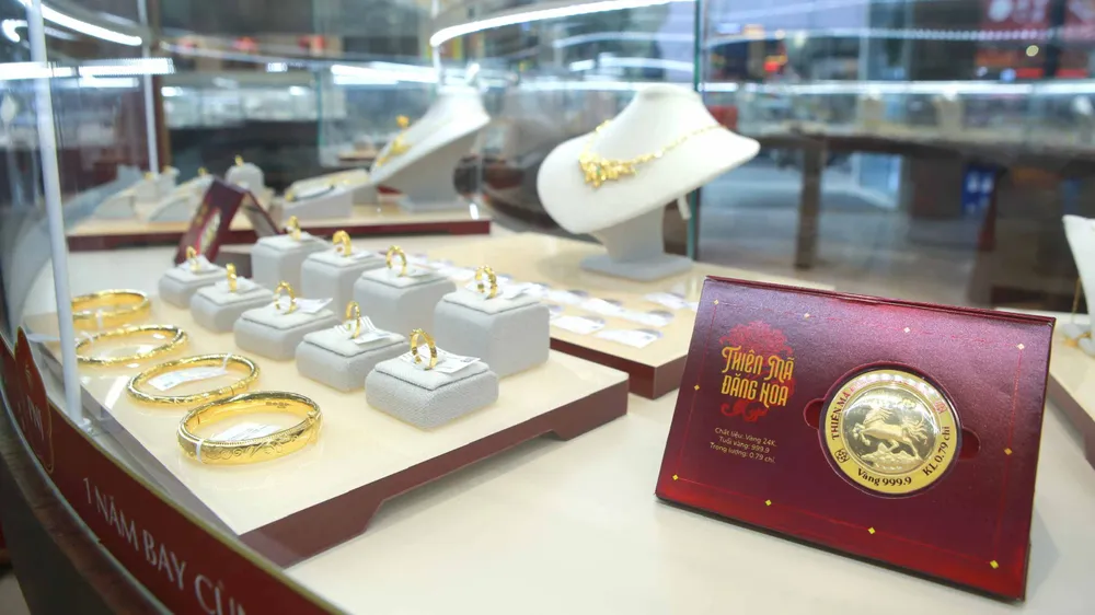 Sáng 10-3: Giá vàng tăng 1,4 triệu đồng/lượng