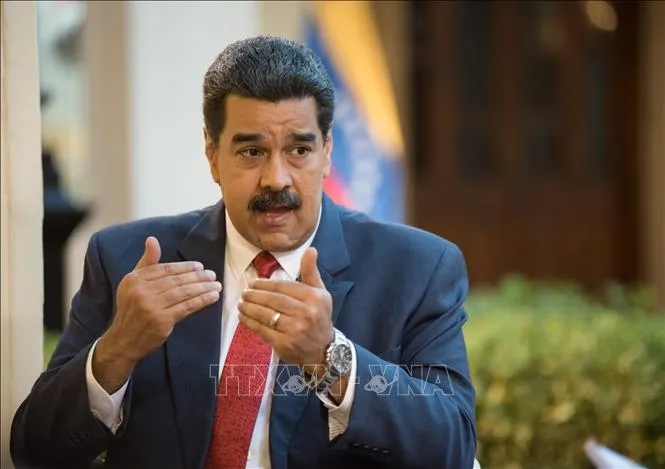 Tổng thống Venezuela Nicolas Maduro. Ảnh: THX/TTXVN 
