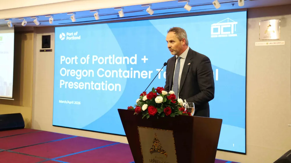 Ông Andy Reed, Trưởng ban Thương mại Toàn cầu, Cảng Portland..JPG