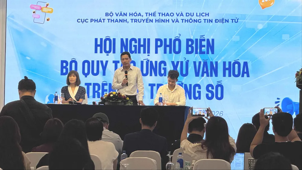 Hội nghị phổ biến Bộ Quy tắc ứng xử văn hóa trên môi trường số