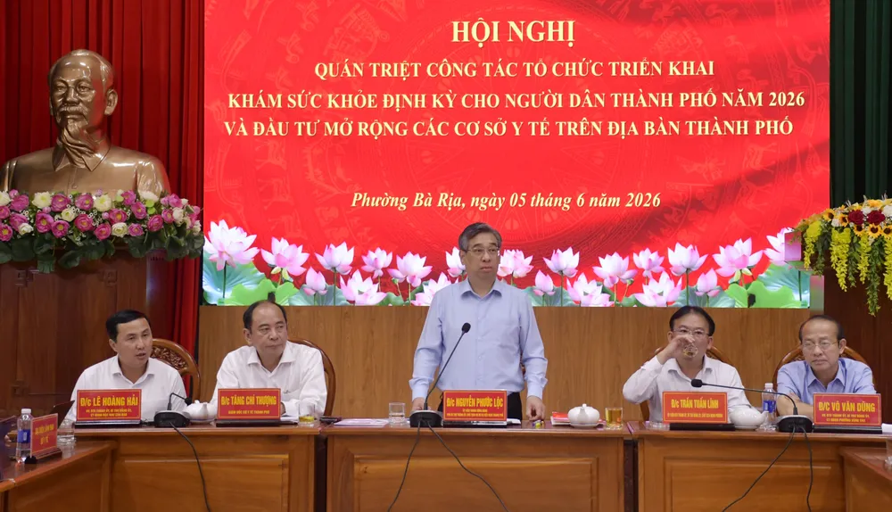Đồng chí Nguyễn Phước Lộc phát biểu chỉ đạo tại hội nghị