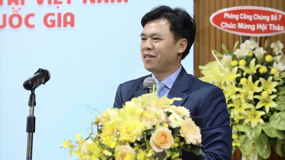 2. GS.TS. Đỗ Văn Đại - Phó Hiệu trưởng trường đại học Luật TP. HCM phát biểu khai mạc Hội thảo.JPG