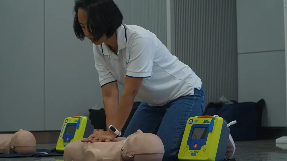 Trang bị phương tiện cấp cứu ngừng tim ở các nhà ga tuyến Metro số 1 