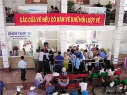 Ga Sài Gòn hiện còn gần 7.000 vé tàu Tết