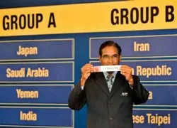 Kết quả bốc thăm chia bảng Asian Cup 2007: Những cuộc đụng độ lớn ảnh 1