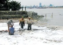 Nhiều sai phạm trong xây dựng bờ kè sông Sài Gòn