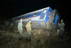 Tai nạn tầu cao tốc, 43 người chết và bị thương