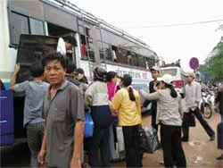 Bến xe phía Nam Thừa Thiên-Huế giá vé tăng 60%