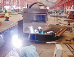 Công ty 45-1 xuất khẩu thiết bị điện cơ khí trị giá 2 triệu USD