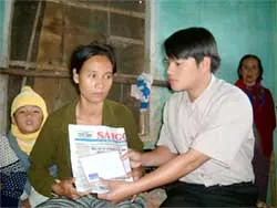 Bạn đọc Báo SGGP hỗ trợ các gia đình có nạn nhân mất tích