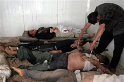 Phát hiện 18 thi thể trên xe buýt