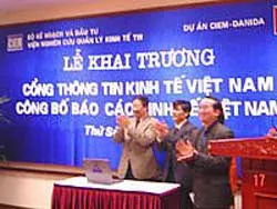 Khai trương Cổng thông tin điện tử về phát triển kinh tế Việt Nam