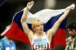 Đoàn thể thao Nga tăng tốc