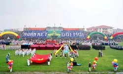 Chào mừng thành lập thành phố Đồng Hới