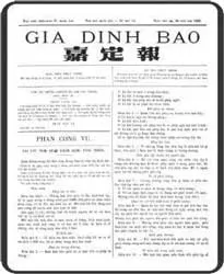 Gia Định Báo là tờ báo khai sinh sớm nhất trong làng báo quốc ngữ
