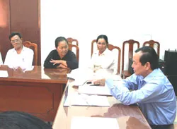 Thực hiện quy chế dân chủ là thước đo đánh giá cán bộ