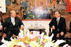 Thủ tướng Phan Văn Khải tiếp Thủ hiến bang Queensland Australia