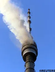 Trung tâm truyền hình Ostankino lại bị cháy