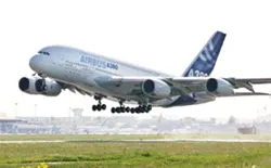Airbus A380 đã cất cánh