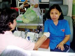 Đủ nguồn máu cung cấp cho các bệnh viện