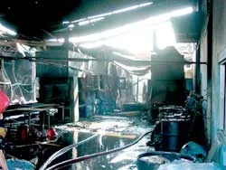 Cháy cơ sở sản xuất, 2 công nhân thiệt mạng